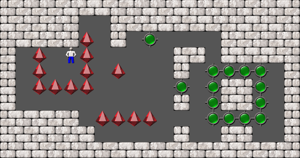 Сокобан More Bugs collections уровень 274